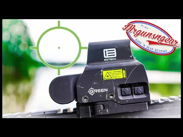 eotech exps2-0 green reticle holographic optic review: better than red?